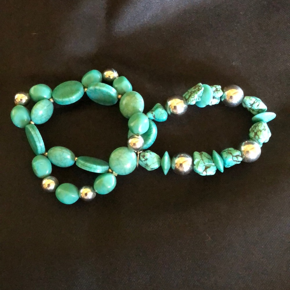 Chico’s Turquoise Bracelet - Picture 2 of 3